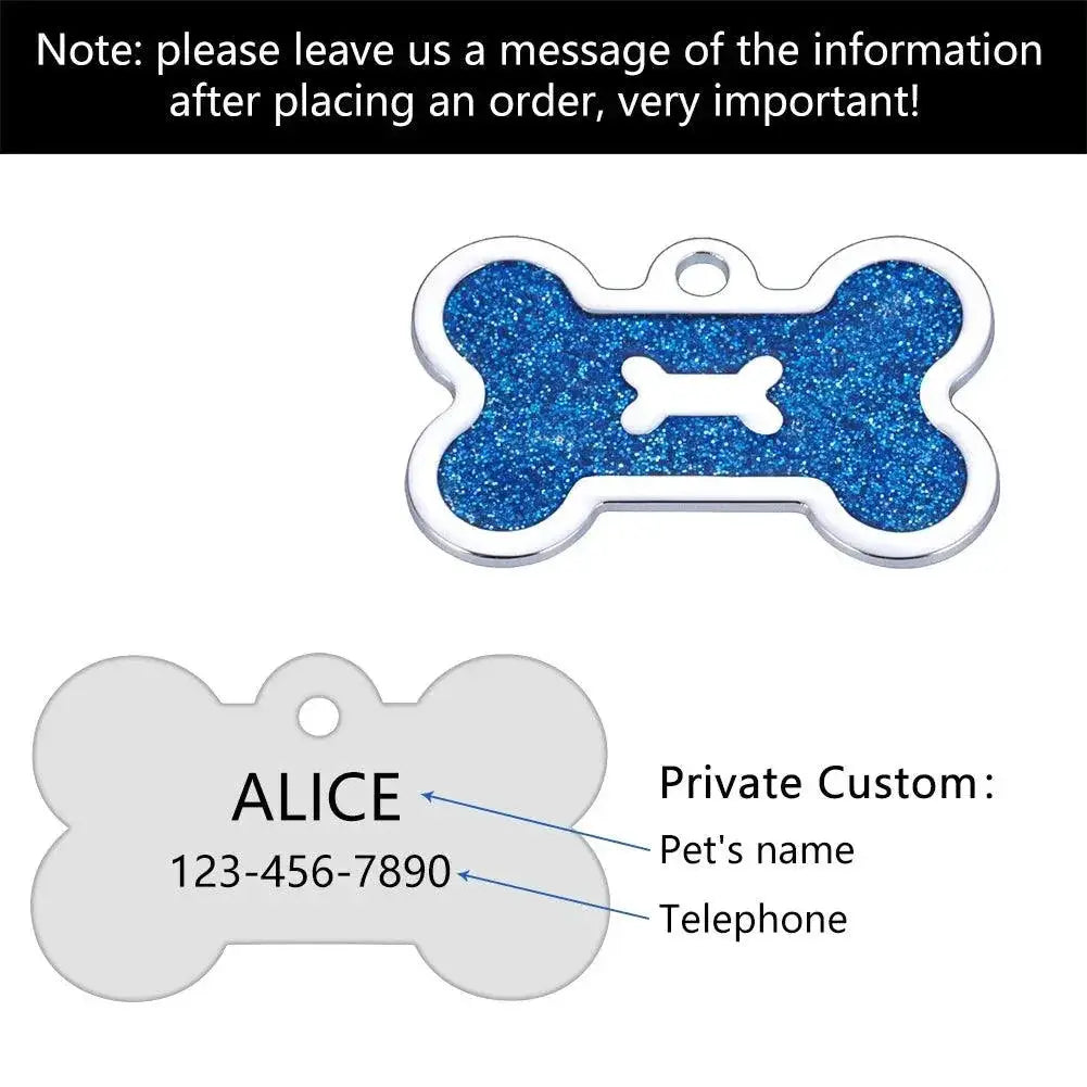 Personalized Stainless Steel Pet ID Tag For Dogs And Cats