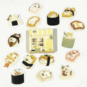 Whimsical Cat and Dog Stickers for Delightful Journaling