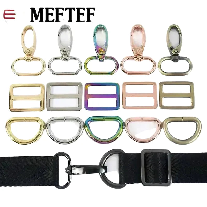 Durable Zinc Alloy Buckles for DIY Bags — product view 1