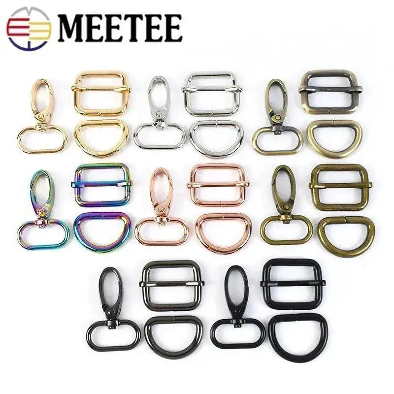 Meetee Zinc Alloy Metal Buckles For DIY Projects Hardware