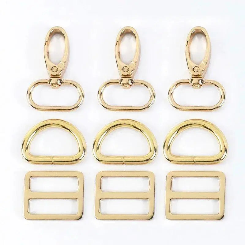 Meetee Zinc Alloy Metal Buckles For DIY Projects Hardware