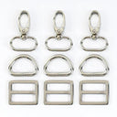Meetee Zinc Alloy Metal Buckles For DIY Projects Hardware