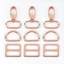 Meetee Zinc Alloy Metal Buckles For DIY Projects Hardware