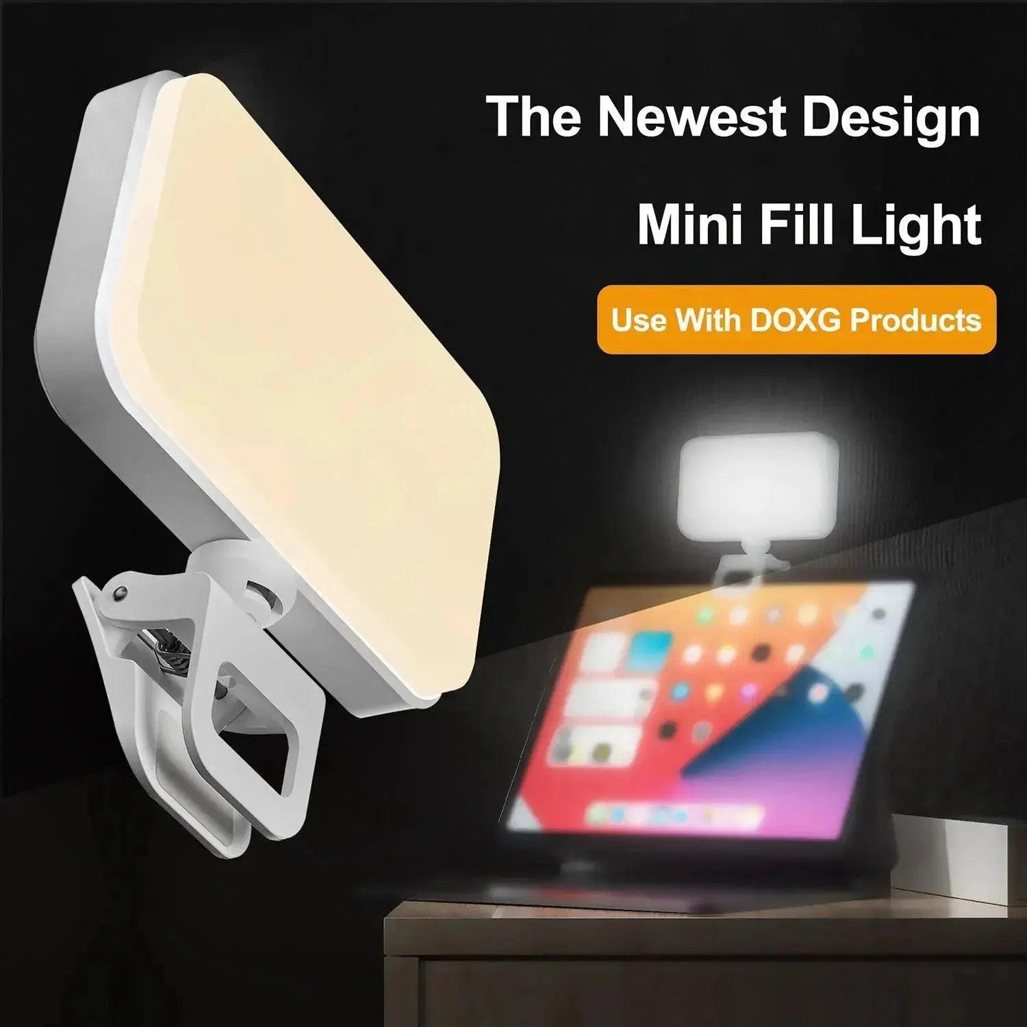 Clip On Video Lights For Online Meetings And Webinars