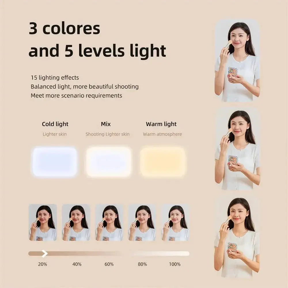 LED Selfie Light Clip Pro Lighting for Photos and Videos