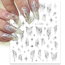 Longwear Nail Sticker Set for DIY Nails