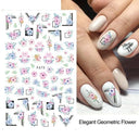 Longwear Nail Sticker Set for DIY Nails