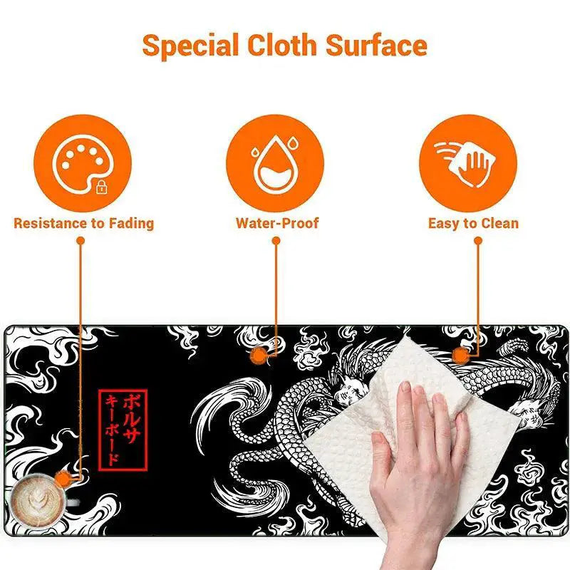 Chinese Style Gaming Mouse Pad for PC and Laptop Use