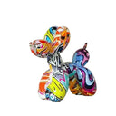 Colorful Resin Balloon Dog Figurine