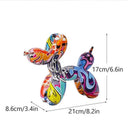 Colorful Resin Balloon Dog Figurine