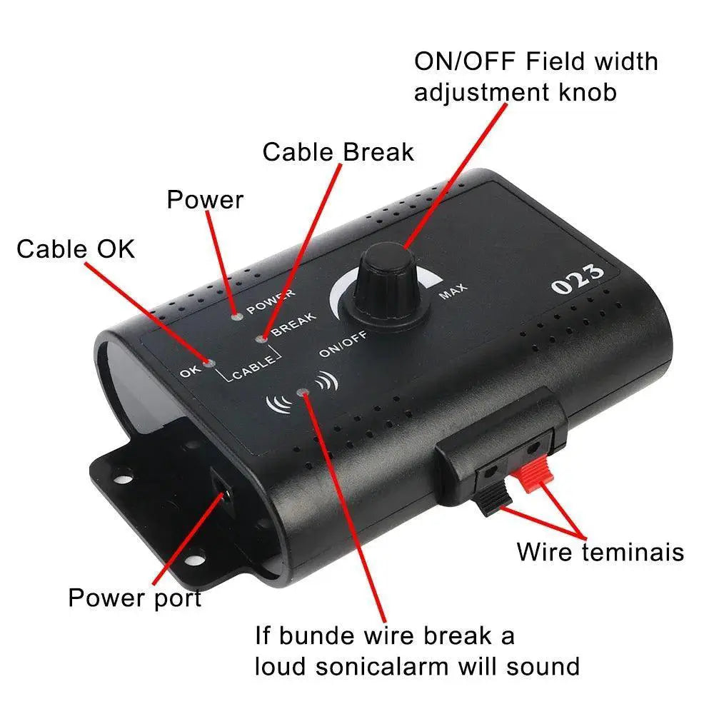 Wireless Dog Fence System Safe Customizable Training