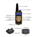 800M Waterproof Anti Bark Dog Training Collar With Remote