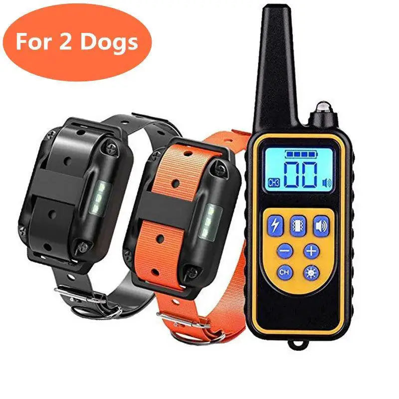 800M Waterproof Anti Bark Dog Training Collar With Remote