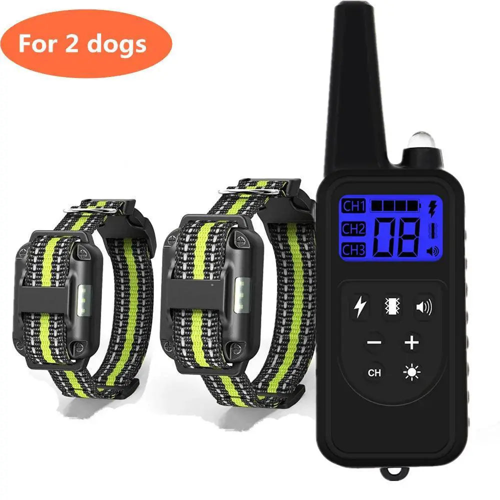 Rechargeable Waterproof Dog Training Collar Barking Control