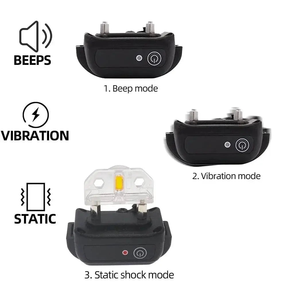 Waterproof Dog Training Collar With Long Distance Control