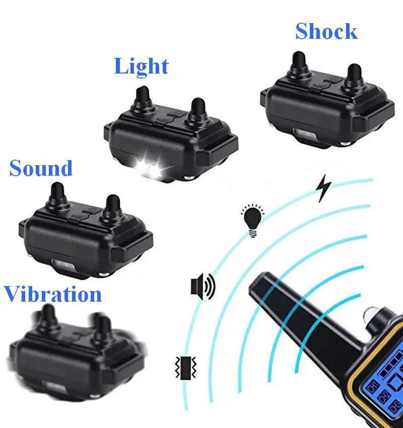 Training Collar Remote Vibration Shock Waterproof Trainer