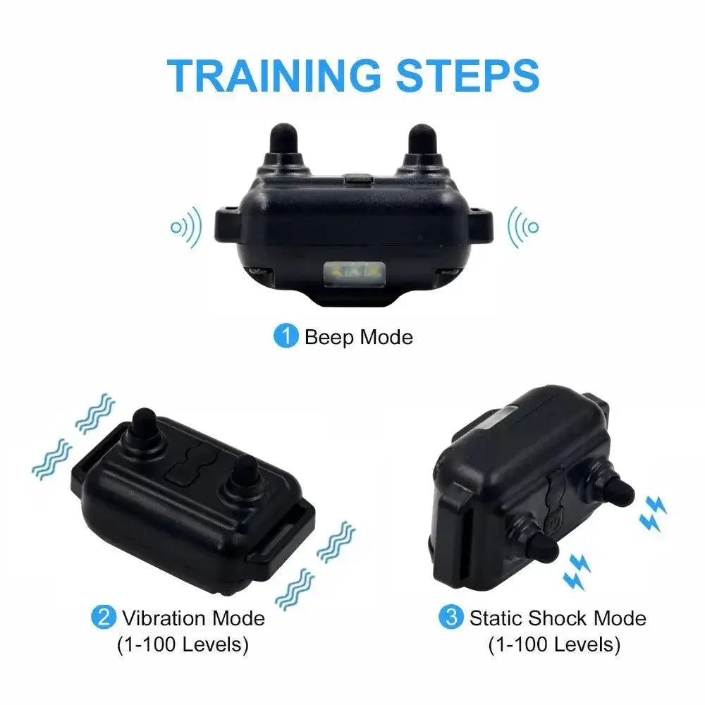 Training Collar Remote Vibration Shock Waterproof Trainer