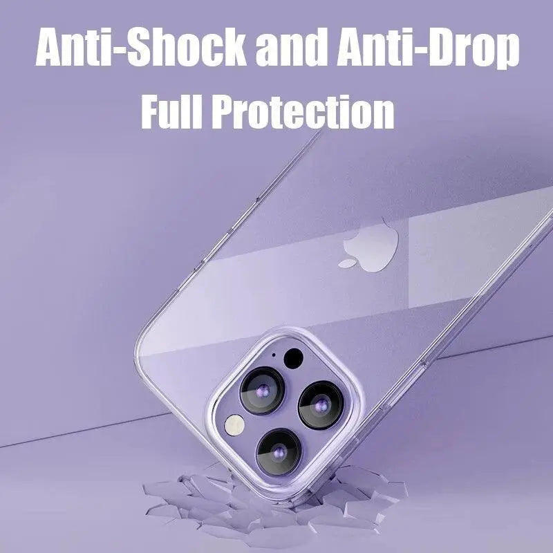 Crystal Clear TPU IPhone Case Anti Scratch Protection