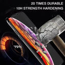 9D Tempered Glass Screen Protectors for iPhone Clarity Pack