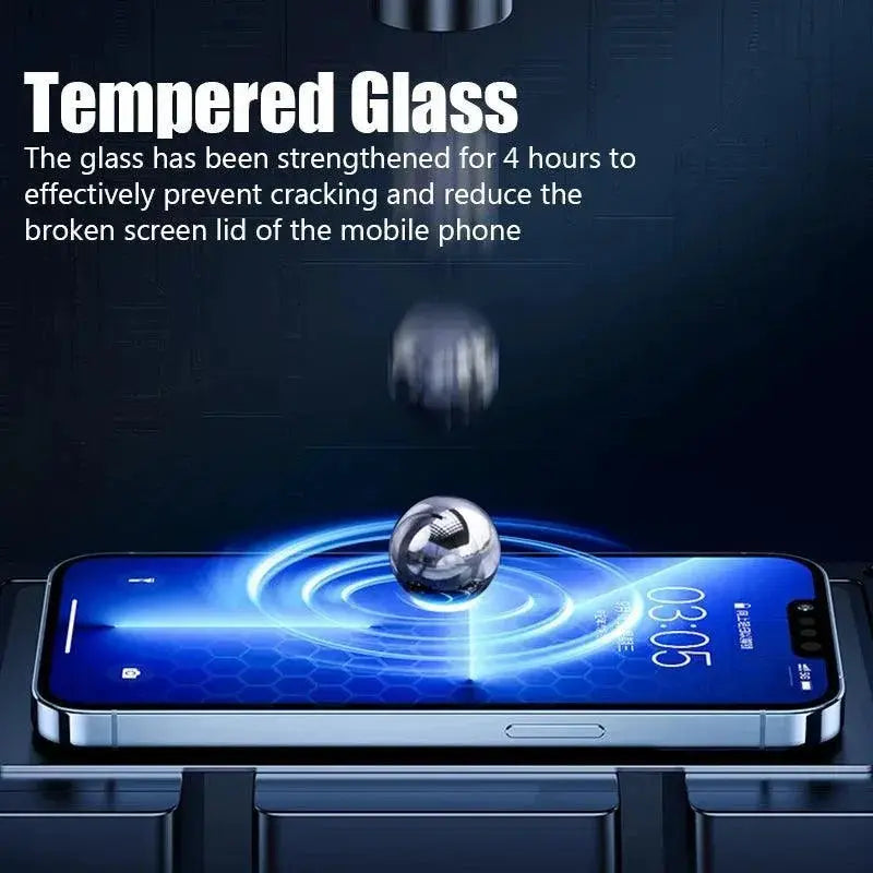 iPhone Tempered Glass Screen Protectors Ultimate 4 Pack