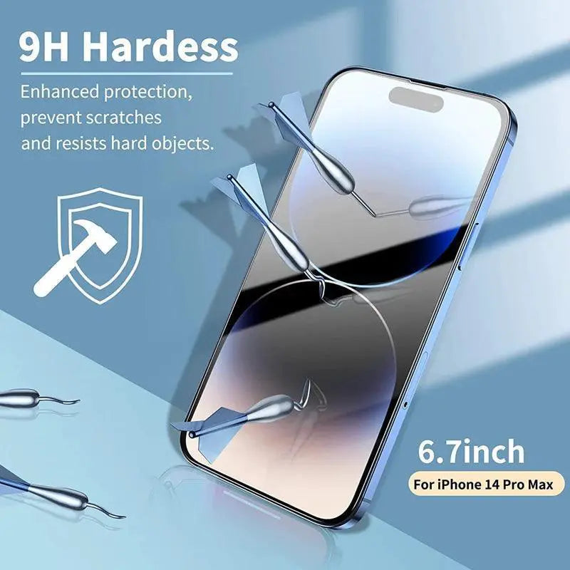 IPhone Glass Screen Protector Case Bundle Maximum Protection