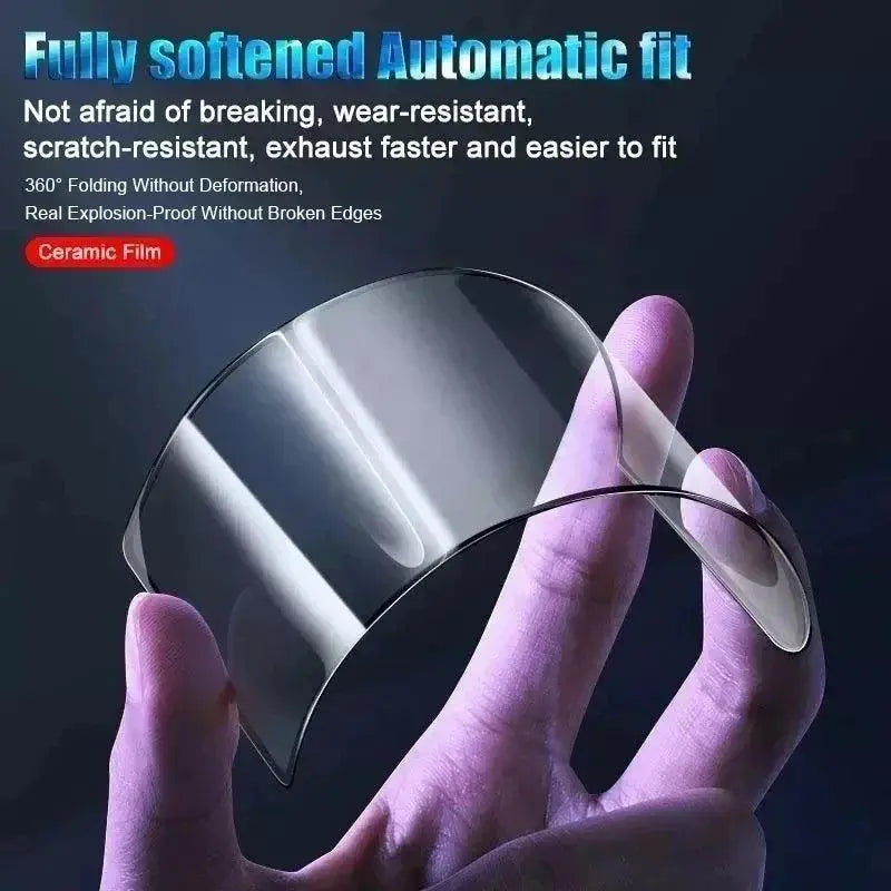 Soft Matte Ceramic IPhone Screen Protectors 4 Piece Pack