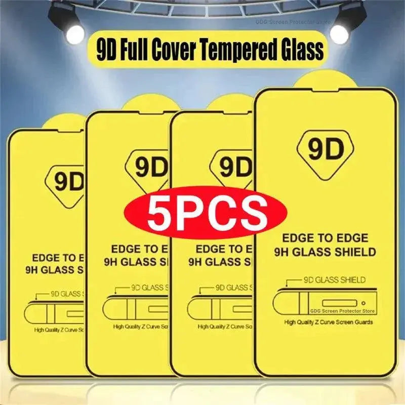 9D Tempered Glass iPhone Screen Protector Ultimate Clarity