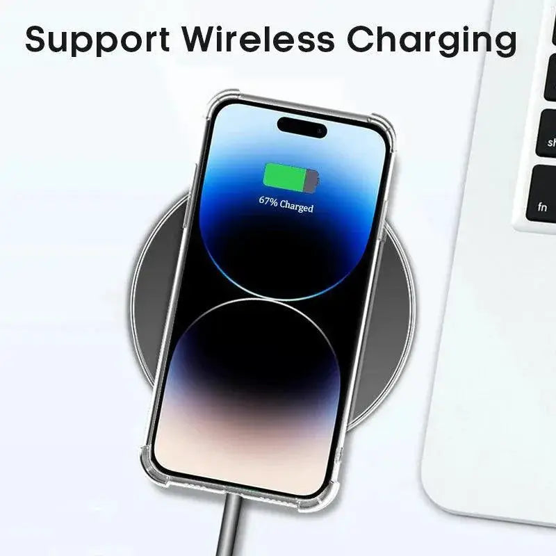 Luxury Clear Shockproof IPhone Case With Stylish Protection