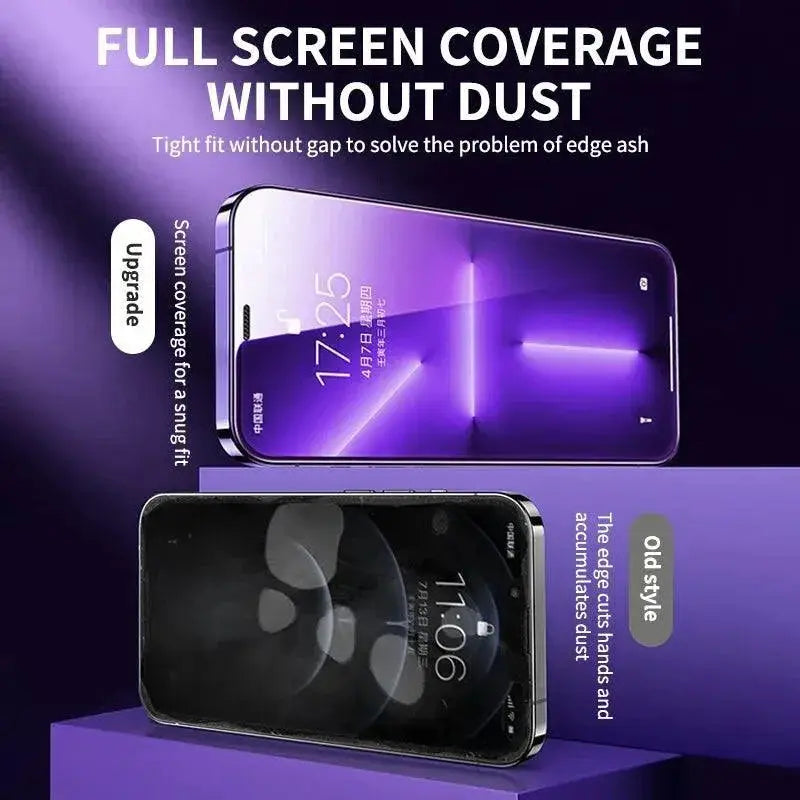 iPhone Clear Tempered Glass Screen Protector 2 Pack
