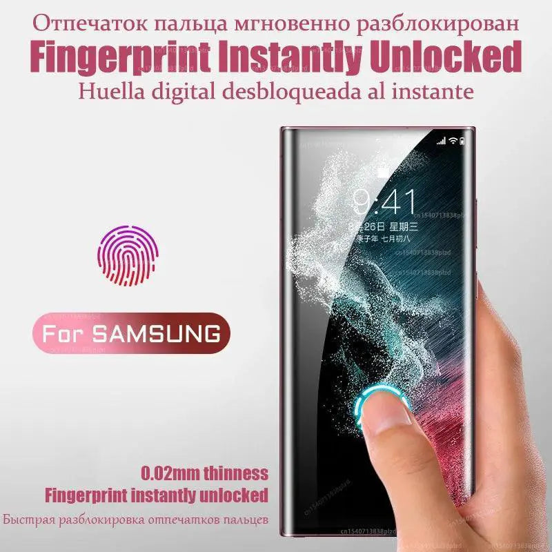 Samsung Galaxy S20 Ultra Hydrogel Screen Protector Kit