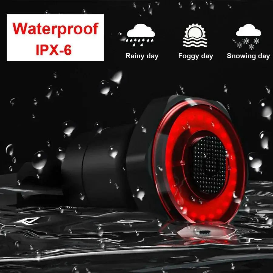 Smart Cycling Rear Light With Intelligent Brake Detection
