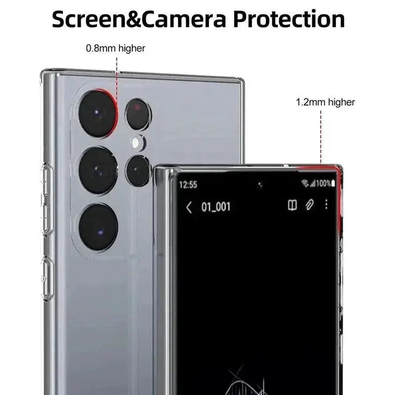 Arvin Clear Silicone Case For Samsung Galaxy A Series Note