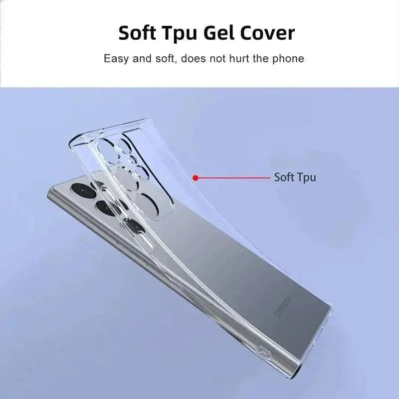 Arvin Clear Silicone Case For Samsung Galaxy A Series Note