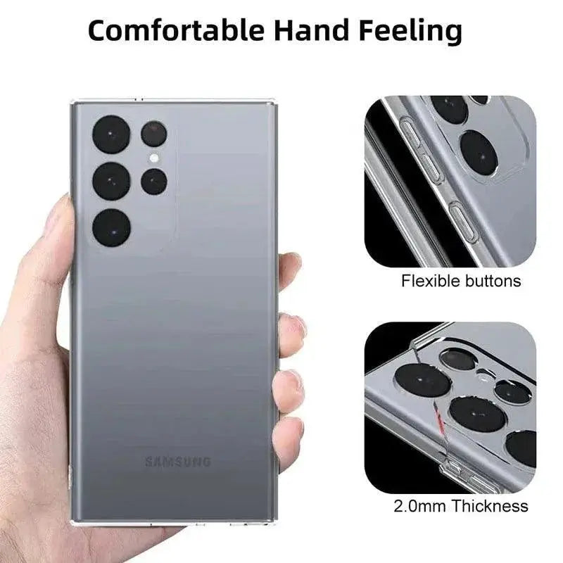 Arvin Clear Silicone Case For Samsung Galaxy A Series Note