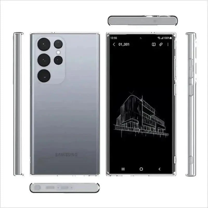 Arvin Clear Silicone Case For Samsung Galaxy A Series Note
