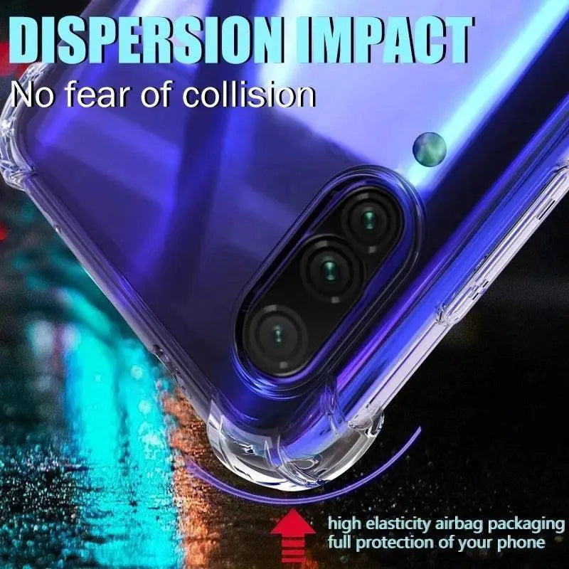 Samsung Galaxy Silicone Case Clear Shockproof Protection