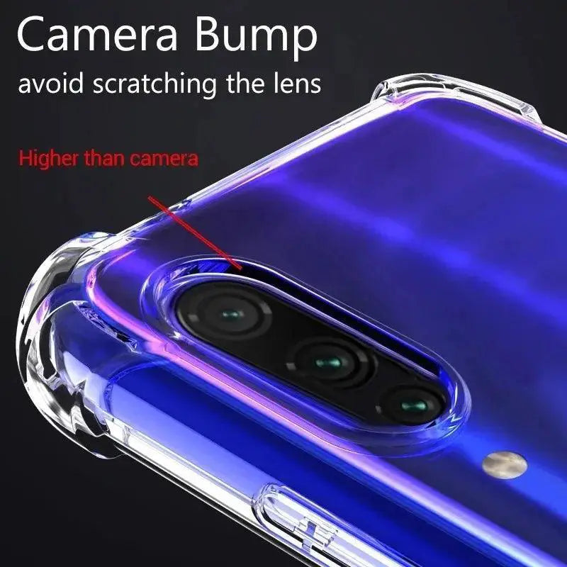 Samsung Galaxy Silicone Case Clear Shockproof Protection