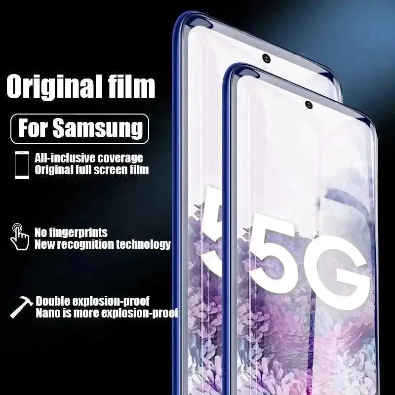 Hydrogel Screen Protectors Crystal Clear for Samsung Galaxy