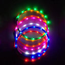 LED Dog Collar for Enhanced Night Safety and Visibility