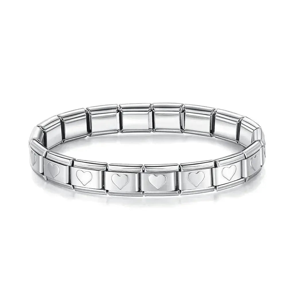 Stainless Steel Geometric Bangle Chic Women Fashion Jewelry