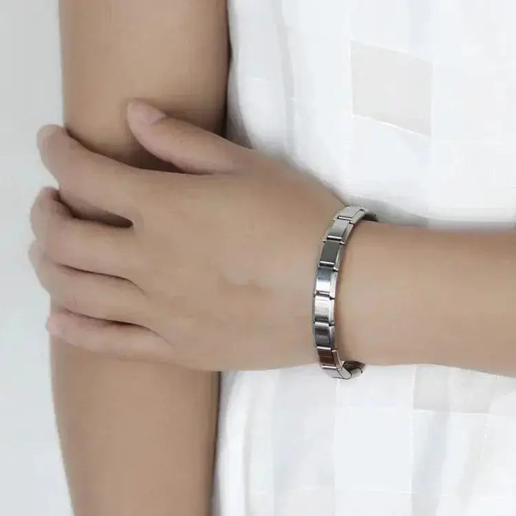 Stainless Steel Geometric Bangle Chic Women Fashion Jewelry