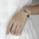 Durable Geometric Bangle For Women Style