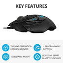 Logitech G502 Hero Master Gaming Mouse Precision Domination