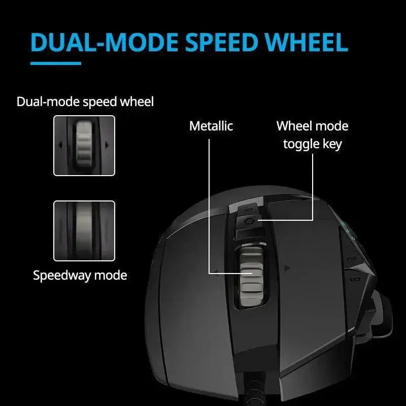 Logitech G502 Hero Master Gaming Mouse Precision Domination