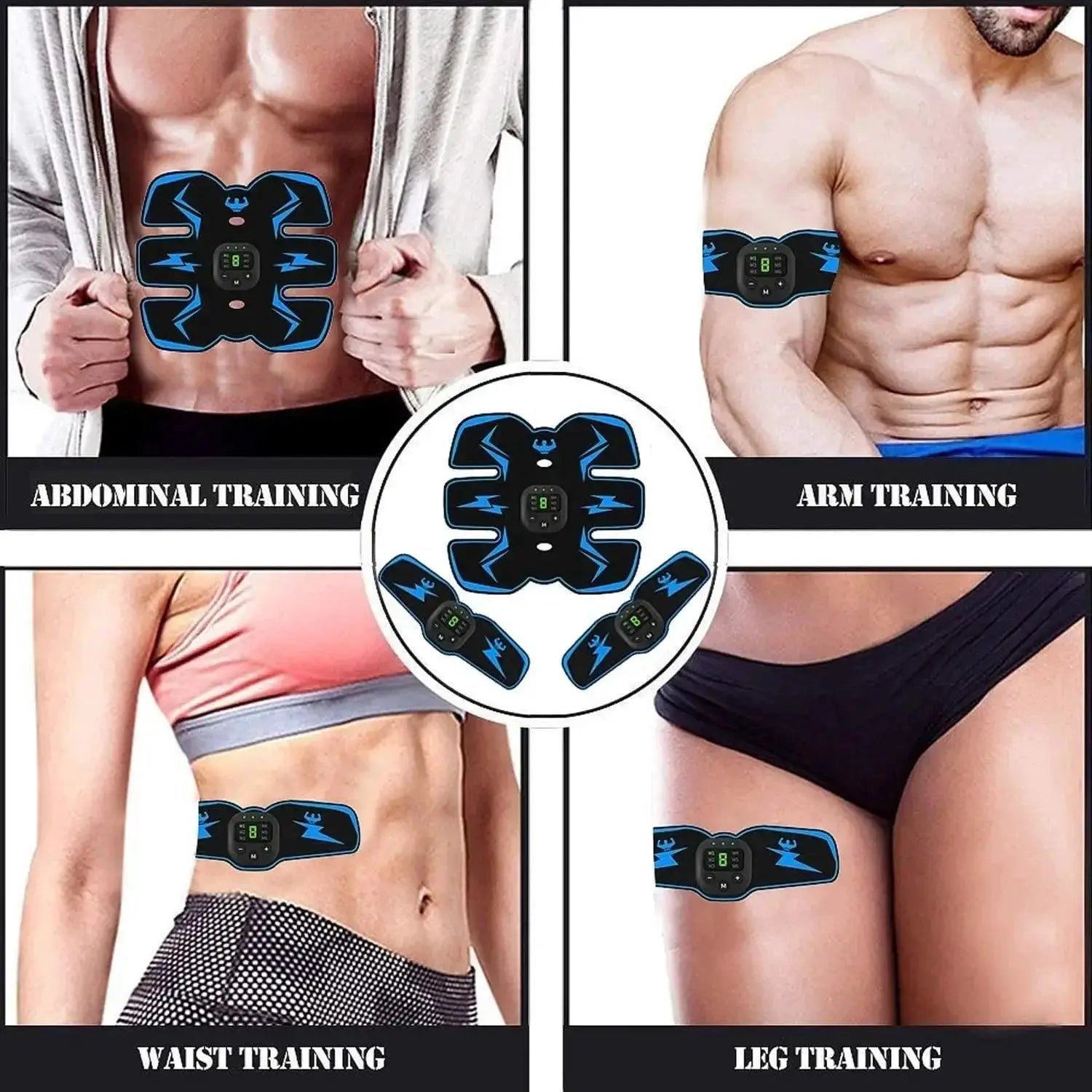 Smart Abs Toner Pro Wireless Muscle Stimulator For Fitness