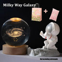 Galaxy Moon Lamp 3D USB Night Light Gift Room Decor