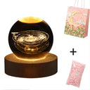 Galaxy Moon Lamp 3D USB Night Light Gift Room Decor