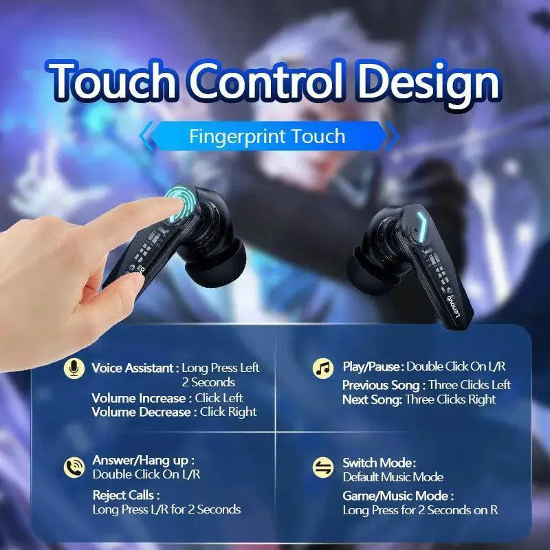 GM2 Pro Wireless Earbuds Gaming Optimized Sound Quality
