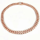 Luxury Gold Cuban Chain Dog Collar for Stylish Pets