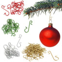 50 Pcs Elegant Metal S Shaped Hooks For Christmas Ornaments